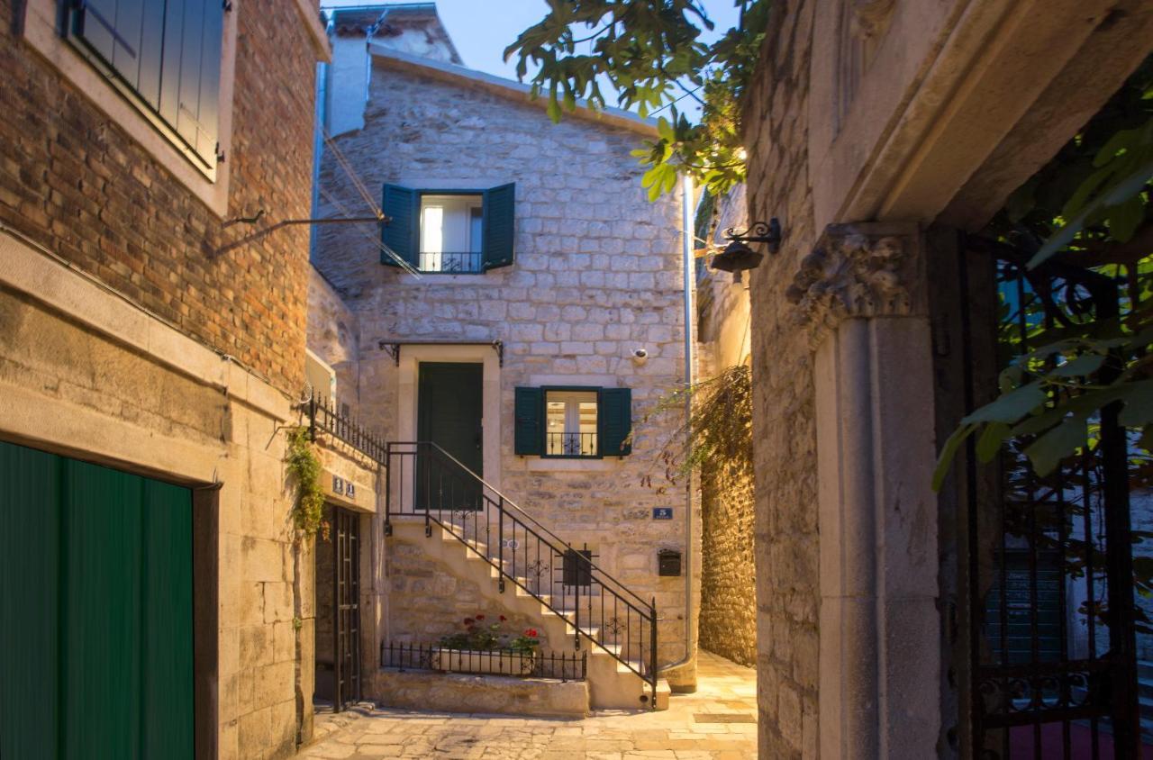 Ferienwohnung Old Center Stone House Split Exterior foto