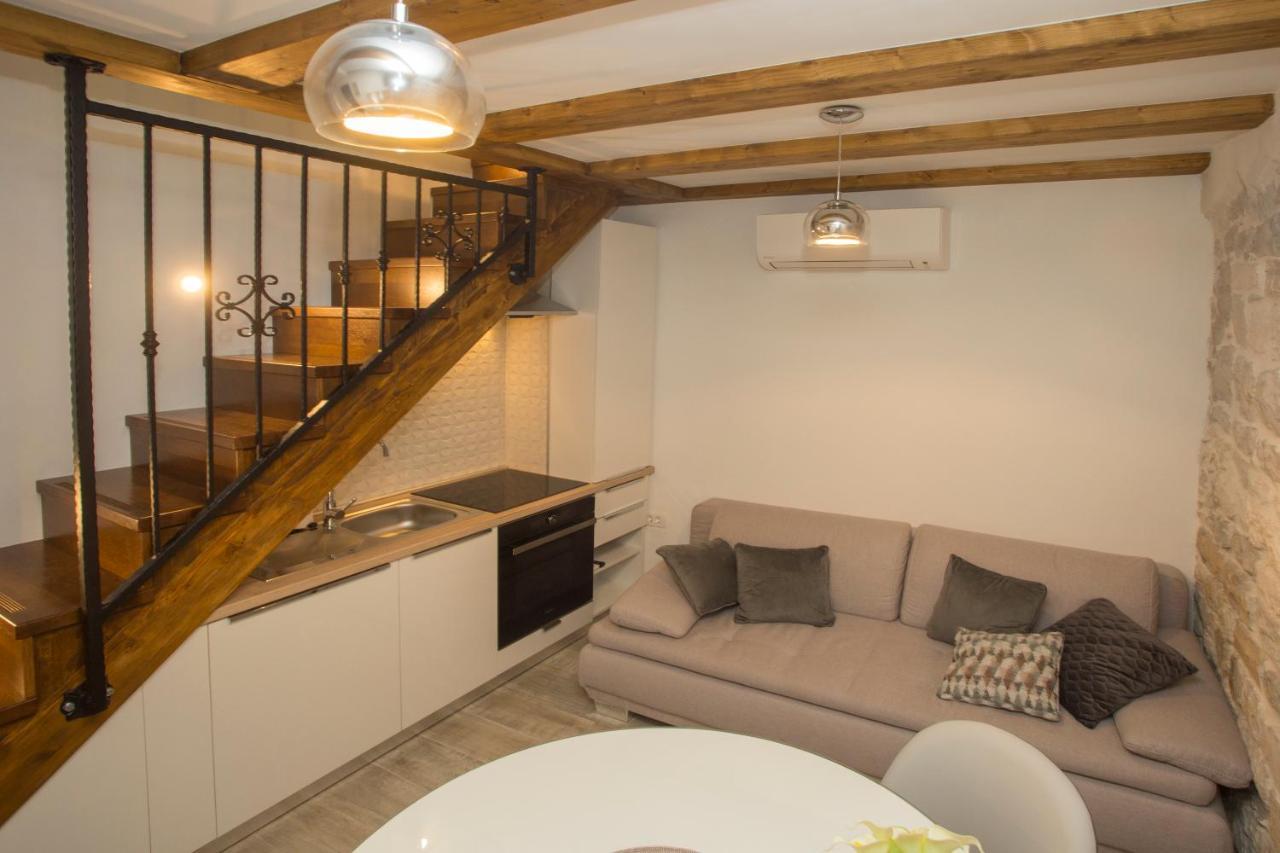 Ferienwohnung Old Center Stone House Split Exterior foto